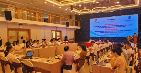 ​Hội thảo tập huấn nâng cao nhận thức, tăng cường năng lực triển khai Chương trình hành động quốc gia hoàn thiện chính sách và pháp luật nhằm thúc đẩy thực hành kinh doanh có trách nhiệm tại Việt Nam